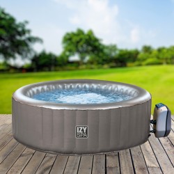 Pack Spa gonflable Izy Netspa 3 places + couverture + oxygène actif
