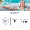 Pack Spa gonflable Izy Netspa 3 places + couverture + oxygène actif