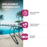 Pack Spa gonflable Izy Netspa 3 places + couverture + oxygène actif