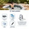 copy of Spa gonflable NetSpa SILVER - 5/6 places