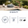 Spa gonflable NetSpa SILVER - 5/6 places