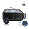 copy of NETSPA - Spa Gonflable Carré CAÏMAN - 4 Personnes - 168X70Cm