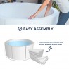 Spa Vita semi rigide portable rond Netspa - 4 places
