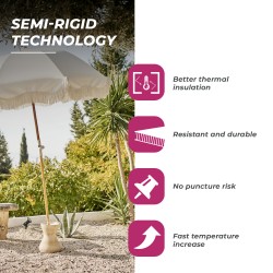 Spa Vita semi rigide portable rond Netspa - 4 places