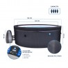 Spa Vita semi rigide portable rond Netspa - 4 places