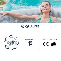 Spa Gonflable Rond Santorin - SP-SAN135 - 4 Places - NETSPA