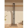 Douche Solaire SPRING - 30 L - Anthracite/Inox