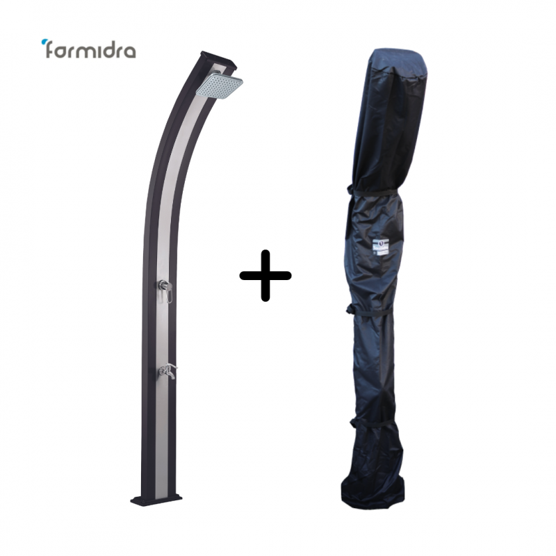 copy of Douche Solaire SPRING - 30 L - Anthracite/Inox