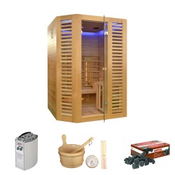 copy of Sauna Vapeur Traditionnel Vellora 2/3 places et accessoires