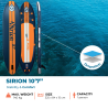 PACK SUP GONFLABLE SKIFFO SIRION 10'7''