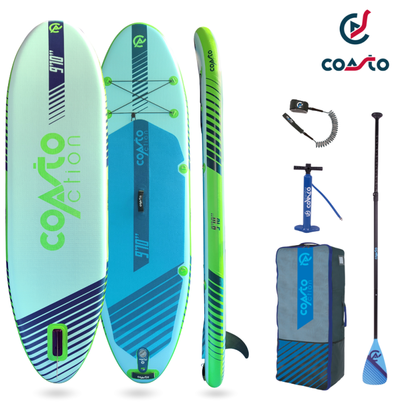 PACK SUP GONFLABLE COASTO ACTION 9'10''