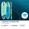 PACK SUP GONFLABLE COASTO ACTION 9'10''