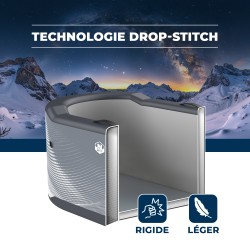 copy of NETSPA JÄRVI  Pack Bassin ICEBATH + Kit Chiller 3-40°C - 1 Personne - 300L