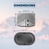 copy of NETSPA JÄRVI  Pack Bassin ICEBATH + Kit Chiller 3-40°C - 1 Personne - 300L