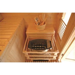 Sauna Gaïa Bella - Pack accessoires inclus Holl's