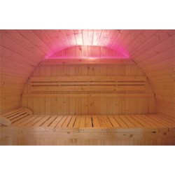 Sauna Gaïa Bella - Pack accessoires inclus Holl's