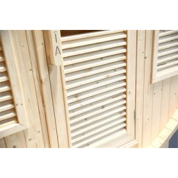 Sauna Gaïa Bella - Pack accessoires inclus Holl's