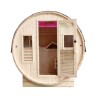 Sauna Gaïa Bella - Pack accessoires inclus Holl's