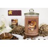 Bella Kerzen Bougie parfumée Moka avec anneau – Érable Syrup – avec bijoux Surprise