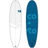 Coasto - Surf Mousse 7', PB-CSOFT700 - Planche Compacte, Légère, Sécurisée et Robuste - Type Evolutive - Noyau EPS