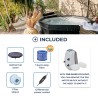 Pack spa semi rigide octogonal OCTOPUS + mobilier 8 Modules - NetSpa