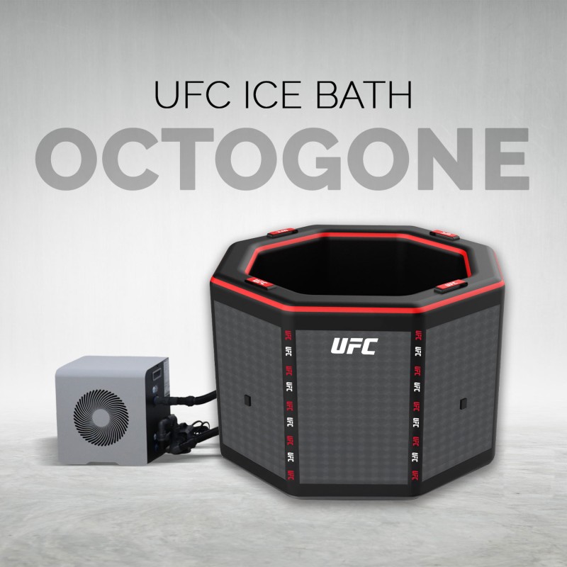 Netspa UFC Octogone IceBath Kit Chiller 3-40°C 5kw inclus NetSpa