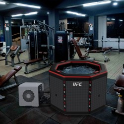 Netspa UFC Octogone IceBath Kit Chiller 3-40°C 5kw inclus NetSpa