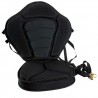 Poolstar SIÈGE Kayak-Super Deluxe en NÉOPRÈNE Adulte Unisexe, Noir, Taille Unique